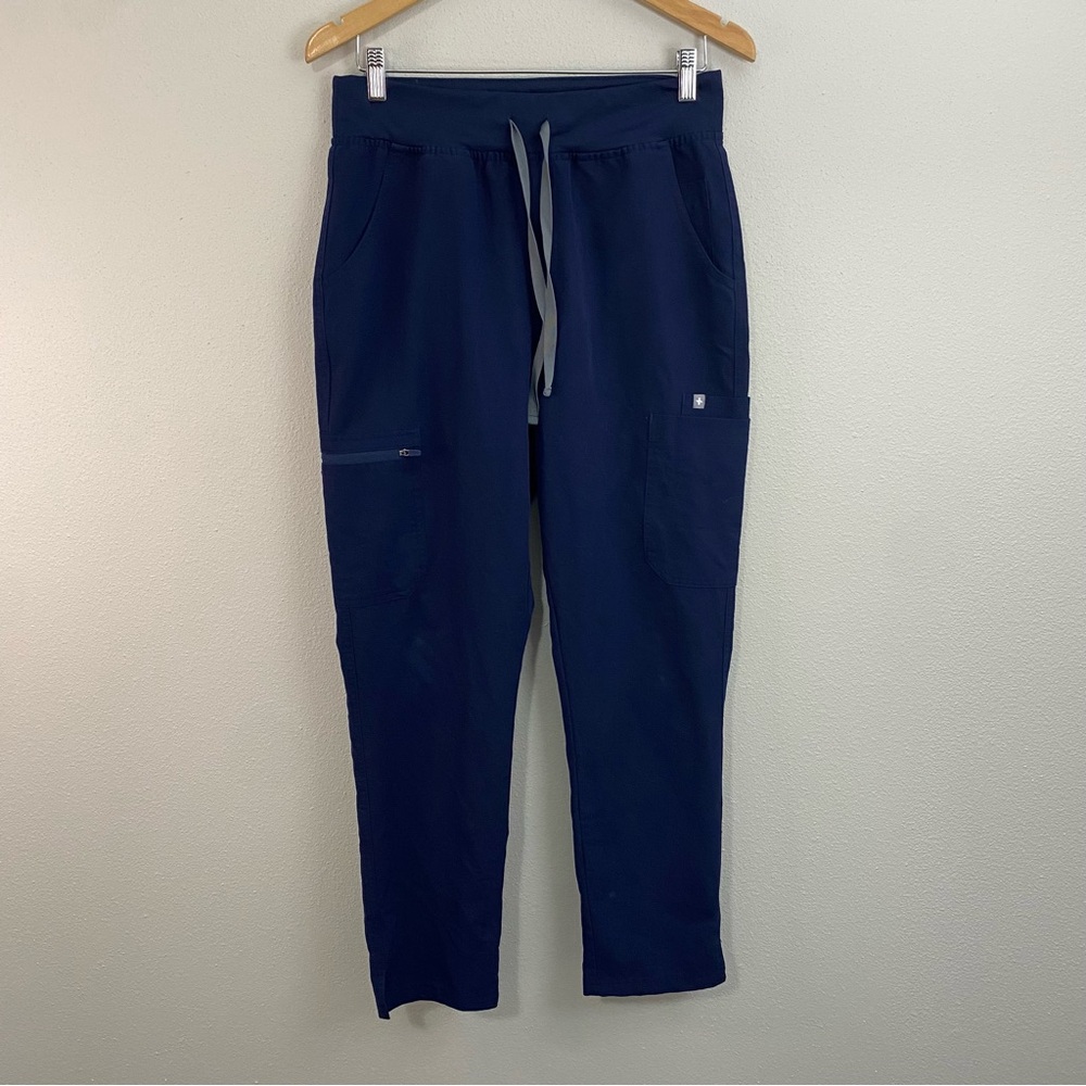 Figs Technical Collection Blue Scrub Jogger‎ Pants Women’s Size Medium